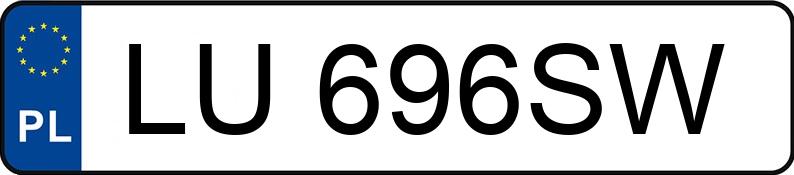 Numer rejestracyjny LU 696SW posiada RENAULT Kangoo II Express Maxi dCi MR`11 E5 2.2t Pack Clim Maxi - LU696SW
