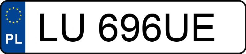 Numer rejestracyjny LU 696UE posiada HONDA CR-V - LU696UE