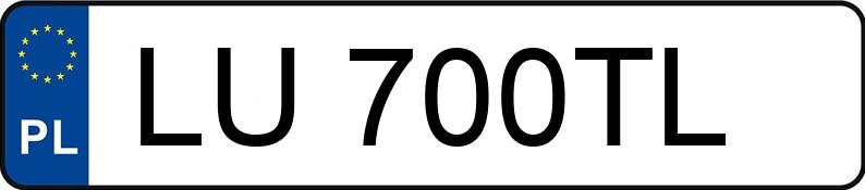 Numer rejestracyjny LU 700TL posiada MERCEDES-BENZ GLE 450 MR`23 E6d V167 AMG 4Matic - LU700TL Numer rejestracyjny LU 700TL posiada MERCEDES-BENZ GLE 450 MR`23 E6d V167 AMG 4Matic - LU700TL