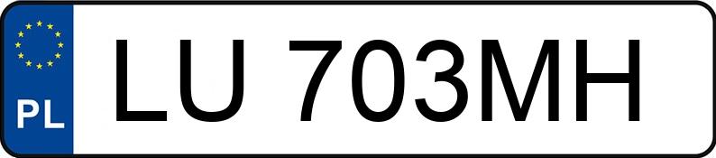 Numer rejestracyjny LU 703MH posiada FIAT Ducato 33 2.2 M-jet MR`21 E6d-F 3.3t L2H2 - LU703MH