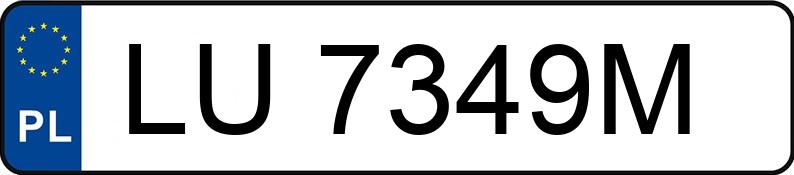 Numer rejestracyjny LU 7349M posiada FIAT MAREA - LU7349M