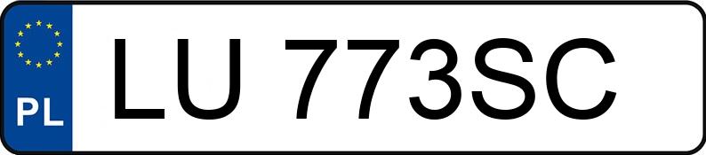 Numer rejestracyjny LU 773SC posiada BMW 318i Kat. MR`01 E3 E46 318i Kat. MR`01 E3 E46 - LU773SC