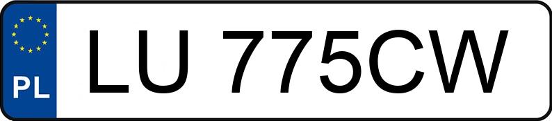 Numer rejestracyjny LU 775CW posiada PEUGEOT 207 1.4 HDI MR`06 E4 Presence 70 - LU775CW