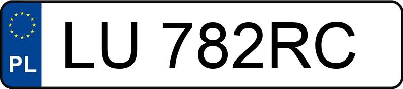 Numer rejestracyjny LU 782RC posiada CUPRA Formentor 2.0 TSI MR`20 E6 4Drive DSG - LU782RC