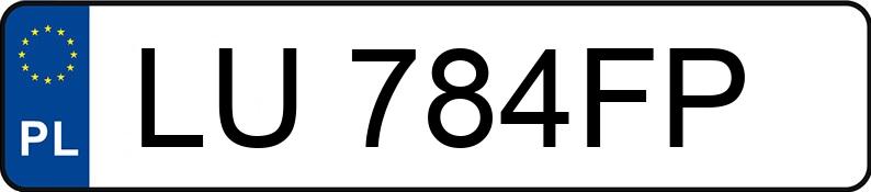 Numer rejestracyjny LU 784FP posiada JEEP CHEROKEE - LU784FP Numer rejestracyjny LU 784FP posiada JEEP CHEROKEE - LU784FP