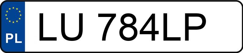 Numer rejestracyjny LU 784LP posiada PEUGEOT 208 - LU784LP