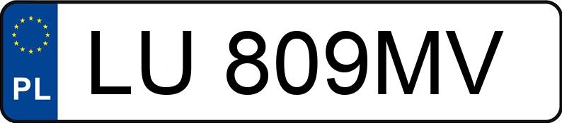 Numer rejestracyjny LU809MV posiada BMW 320 Diesel Kat. MR`01 E3 E46 320 Diesel Kat. MR`01 E3 E46