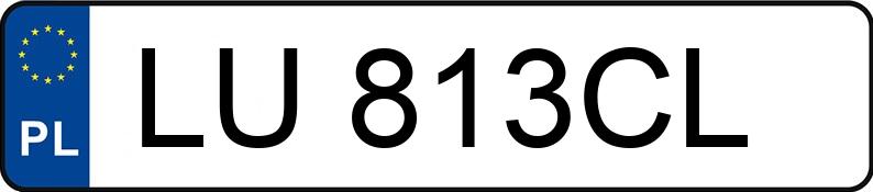 Numer rejestracyjny LU 813CL posiada OPEL SIGNUM - LU813CL