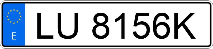 Numer rejestracyjny LU8156K posiada NISSAN PATROL