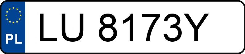 Numer rejestracyjny LU 8173Y posiada LANCIA LYBRA - LU8173Y Numer rejestracyjny LU 8173Y posiada LANCIA LYBRA - LU8173Y