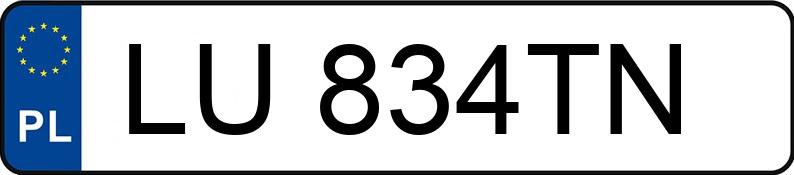 Numer rejestracyjny LU 834TN posiada FIAT FREEMONT - LU834TN