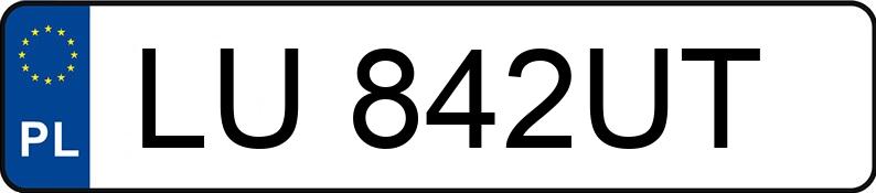 Numer rejestracyjny LU 842UT posiada OPEL Corsa C 1.2 MR`00 E3 Cosmo - LU842UT