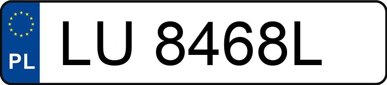 Numer rejestracyjny LU 8468L posiada PEUGEOT 807 2.2 HDI MR`02 E3 ST - LU8468L