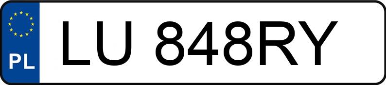 Numer rejestracyjny LU 848RY posiada BMW 328I - LU848RY Numer rejestracyjny LU 848RY posiada BMW 328I - LU848RY