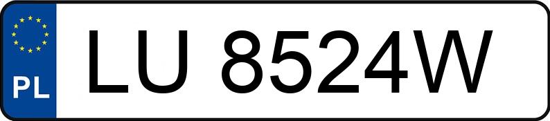 Numer rejestracyjny LU 8524W posiada MAN TGA 26.400 - LU8524W