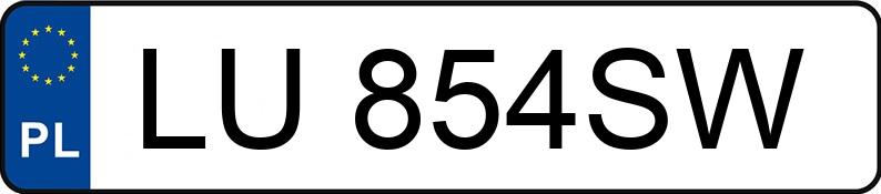 Numer rejestracyjny LU 854SW posiada CUPRA FORMENTOR VZ E-HYBRID - LU854SW Numer rejestracyjny LU 854SW posiada CUPRA FORMENTOR VZ E-HYBRID - LU854SW
