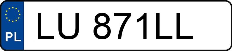 Numer rejestracyjny LU 871LL posiada SKODA KODIAQ - LU871LL Numer rejestracyjny LU 871LL posiada SKODA KODIAQ - LU871LL