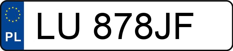 Numer rejestracyjny LU 878JF posiada CITROEN DS5 - LU878JF