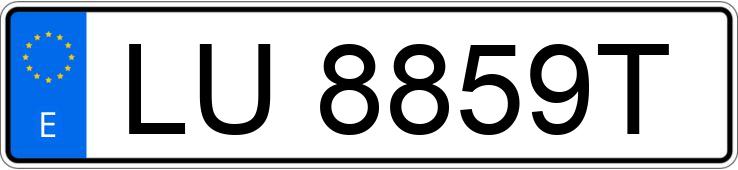 Numer rejestracyjny LU8859T posiada MERCEDES C 180 (202)