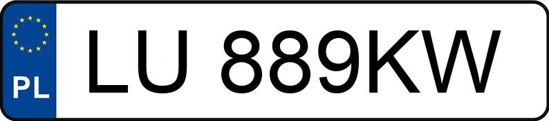Numer rejestracyjny LU 889KW posiada AUDI A6 Avant 2.5 TDi Kat. MR`97 4B A6 Avant 2.5 TDi Kat. MR`97 4B - LU889KW