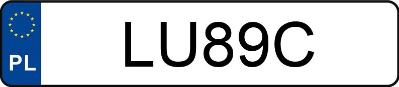 Numer rejestracyjny LU 89C posiada MERCEDES-BENZ 170 S-V - LU89C