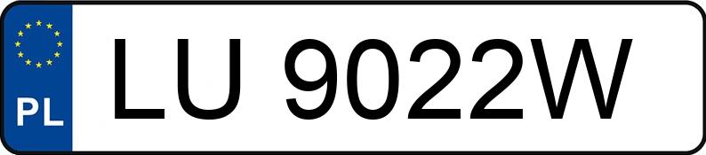 Numer rejestracyjny LU 9022W posiada TOYOTA Corolla Hatchback MR`97 E3 G6 - LU9022W Numer rejestracyjny LU 9022W posiada TOYOTA Corolla Hatchback MR`97 E3 G6 - LU9022W