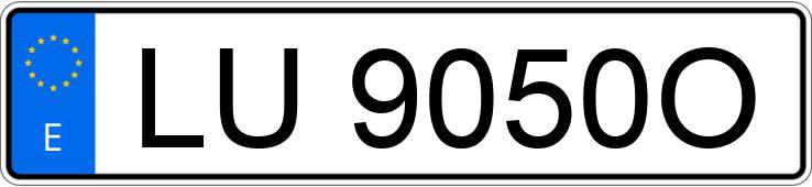 Numer rejestracyjny LU9050O posiada FORD TRANSIT Numer rejestracyjny LU9050O posiada FORD TRANSIT