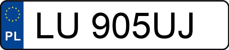 Numer rejestracyjny LU 905UJ posiada MERCEDES-BENZ C 200 d MR`18 E6 205 C 200 d MR`18 E6 205 - LU905UJ