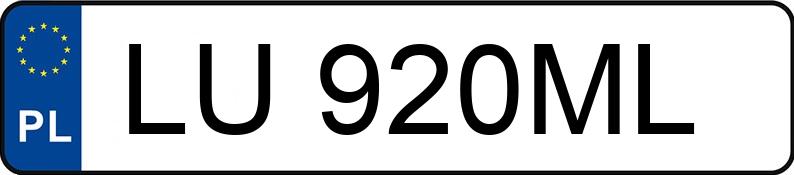 Numer rejestracyjny LU 920ML posiada AUDI A6 2.0 TDi MR`15 E6 4G ultra S tronic - LU920ML Numer rejestracyjny LU 920ML posiada AUDI A6 2.0 TDi MR`15 E6 4G ultra S tronic - LU920ML