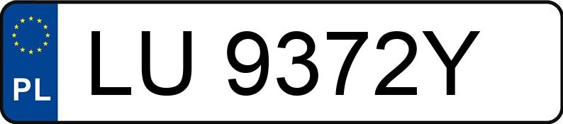 Numer rejestracyjny LU 9372Y posiada FORD TRANSIT 280M - LU9372Y Numer rejestracyjny LU 9372Y posiada FORD TRANSIT 280M - LU9372Y