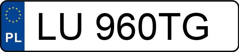 Numer rejestracyjny LU 960TG posiada MERCEDES-BENZ E 220 - LU960TG