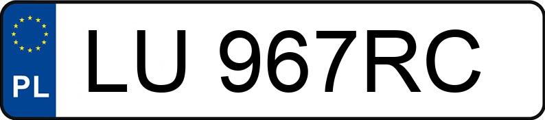 Numer rejestracyjny LU 967RC posiada PORSCHE Cayenne II 4.2 DPF MR`10 E5 S Diesel Tiptronic S - LU967RC