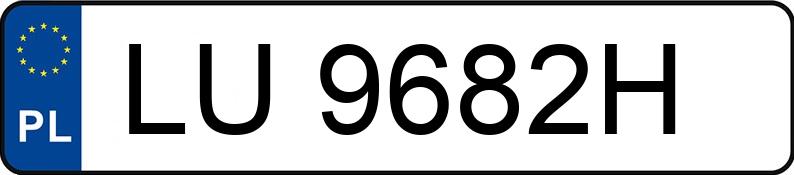 Numer rejestracyjny LU 9682H posiada CITROEN C1 1.0I - LU9682H