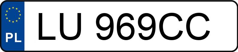 Numer rejestracyjny LU 969CC posiada ALFA ROMEO GT - LU969CC Numer rejestracyjny LU 969CC posiada ALFA ROMEO GT - LU969CC