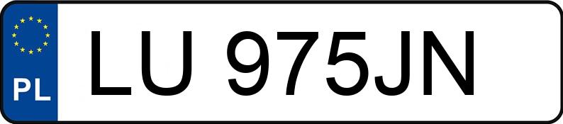 Numer rejestracyjny LU 975JN posiada TOYOTA AURIS HYBRID - LU975JN