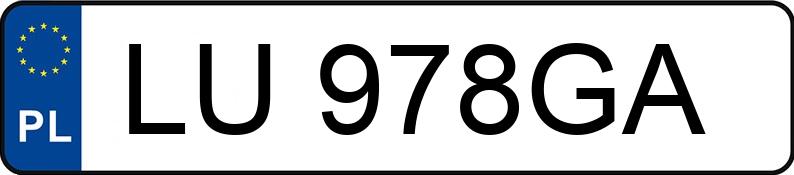 Le numéro d’enregistrement LU 978GA a FORD Focus 1.6 MR`05 E4 - LU978GA Le numéro d’enregistrement LU 978GA a FORD Focus 1.6 MR`05 E4 - LU978GA