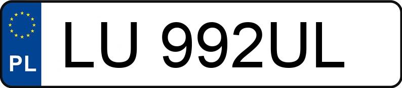 Numer rejestracyjny LU 992UL posiada STOLARCZYK/MAN TGM - LU992UL Numer rejestracyjny LU 992UL posiada STOLARCZYK/MAN TGM - LU992UL