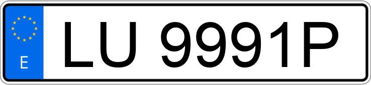 Registreringsnummeret LU9991P har VOLVO 440