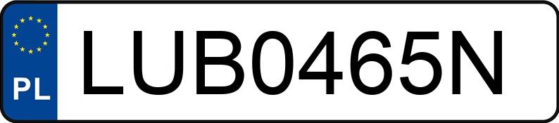 Numer rejestracyjny LUB 0465N posiada FIAT Punto Evo 1.4 MR`09 E5 Active - LUB0465N