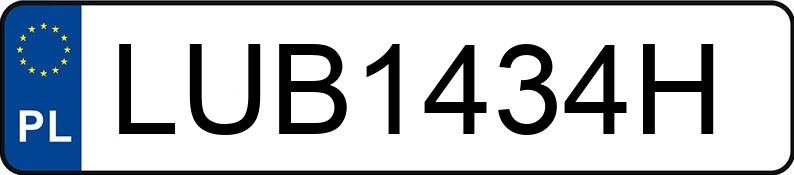 Numer rejestracyjny LUB 1434H posiada SAAB 9-3 1.8 I - LUB1434H Numer rejestracyjny LUB 1434H posiada SAAB 9-3 1.8 I - LUB1434H