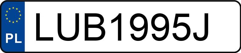 Numer rejestracyjny LUB 1995J posiada FIAT Punto II 1.2 Kat. Actual - LUB1995J Numer rejestracyjny LUB 1995J posiada FIAT Punto II 1.2 Kat. Actual - LUB1995J