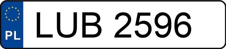 Numer rejestracyjny LUB 2596 posiada FIAT SIENA - LUB2596 Numer rejestracyjny LUB 2596 posiada FIAT SIENA - LUB2596