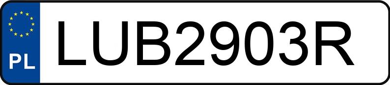 Numer rejestracyjny LUB 2903R posiada BMW 335i Coupe MR`06 E4 E92 335i Coupe MR`06 E4 E92 - LUB2903R