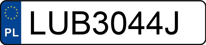 Numer rejestracyjny LUB 3044J posiada BMW 218D GRAN TOURER - LUB3044J