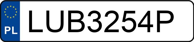 Numer rejestracyjny LUB 3254P posiada LEXUS UX250H - LUB3254P Numer rejestracyjny LUB 3254P posiada LEXUS UX250H - LUB3254P