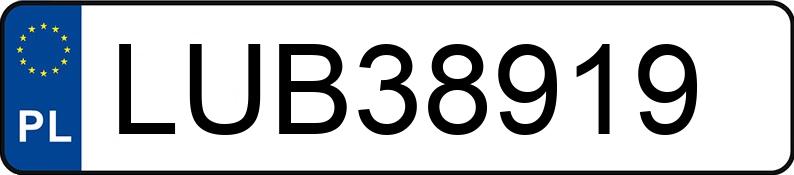 Numer rejestracyjny LUB 38919 posiada OPEL Astra Classic II 1.6 MR`04 E4 Astra Classic II 1.6 MR`04 E4 - LUB38919