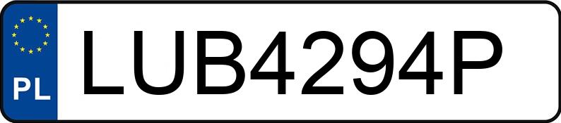 Numer rejestracyjny LUB 4294P posiada LEXUS RX300 - LUB4294P Numer rejestracyjny LUB 4294P posiada LEXUS RX300 - LUB4294P