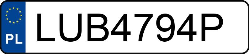 Numer rejestracyjny LUB 4794P posiada HONDA CIVIC - LUB4794P Numer rejestracyjny LUB 4794P posiada HONDA CIVIC - LUB4794P