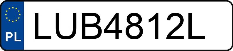 Numer rejestracyjny LUB 4812L posiada MERCEDES-BENZ 3331 Actros 33.0t 3331 AS - LUB4812L