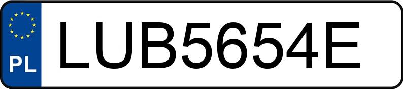 Numer rejestracyjny LUB 5654E posiada ALFA ROMEO 147 - LUB5654E